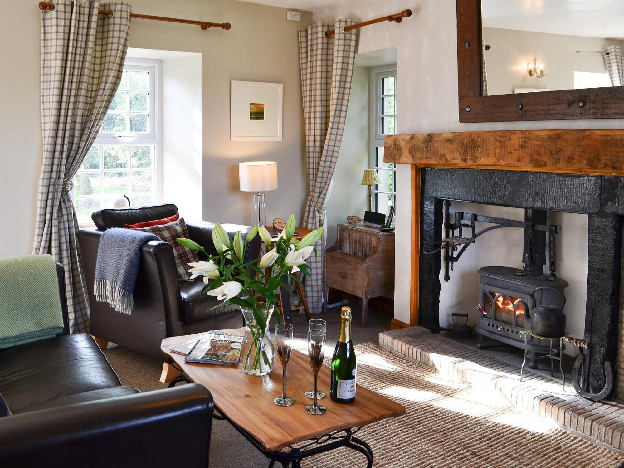 Broomhouse Lodge Edrom Buitenkant foto